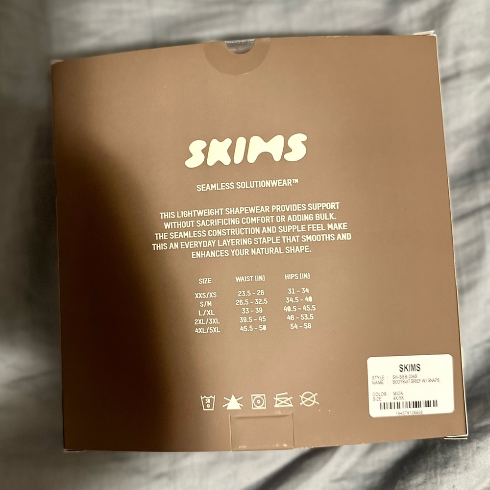 SKIMS - brand new in box shapewear 4x/5x